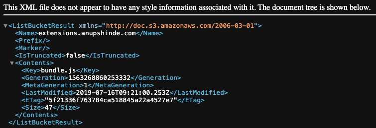 S3-Compatible XML on GCS Tricked Me