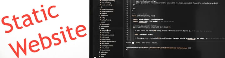 Static website