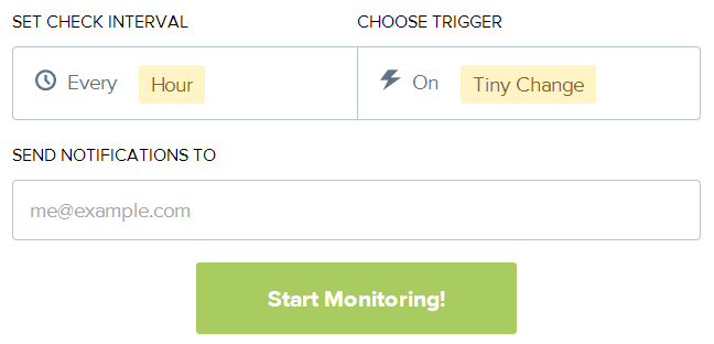 Set Monitoring Interval